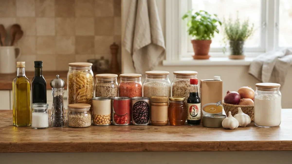 Pantry staples — 20 Pantry Staples Every Quick-Cooking Kitchen Needs