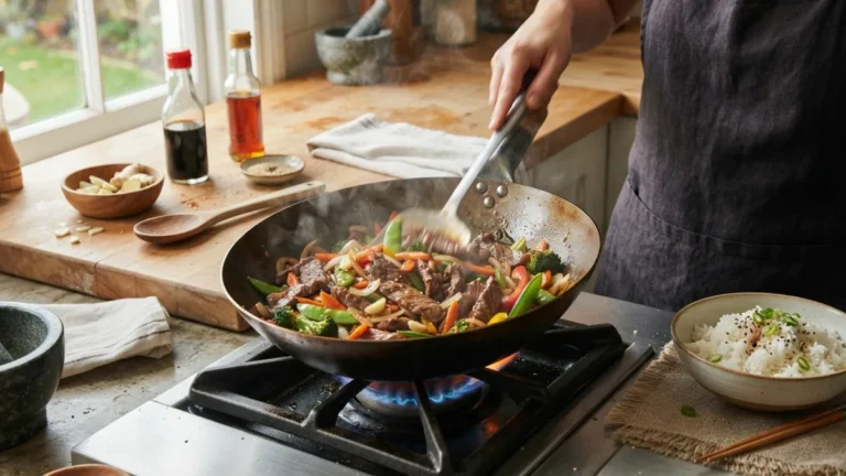 Quick beef stir-fry — Quick Beef Stir-Fry With Pantry Vegetables