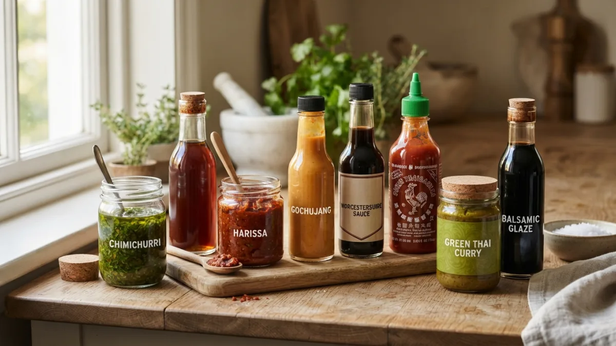 Global sauces — The Best Global Sauces to Keep Stocked for Fast Flavor
